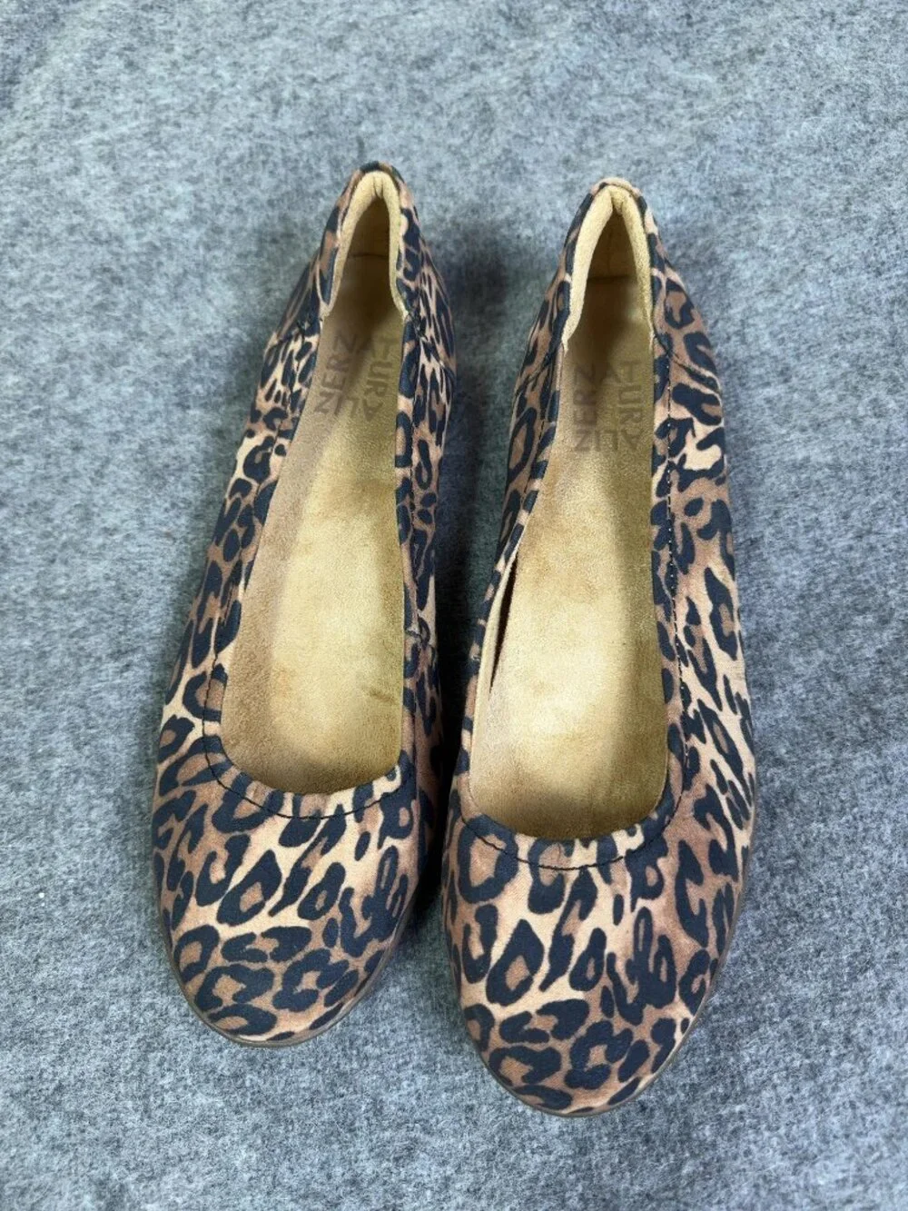 Naturalizer Flexy Leopard Print Ballet Flats Sz 7.5